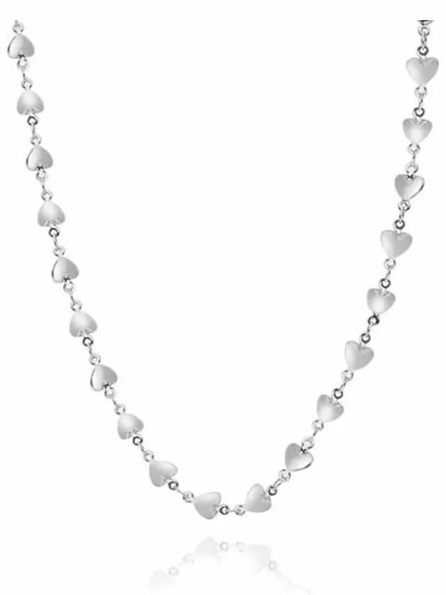 Habibi Chain Necklace Silver - CRYSTAL HAZE - BALAAN 4