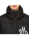 Grenoble Verdon Verdons Logo Print Short Down Jacket Canary - MONCLER - BALAAN 9