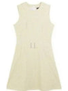 Jasmin Print Short Dress JL Monogram Yellow - J.LINDEBERG - BALAAN 2