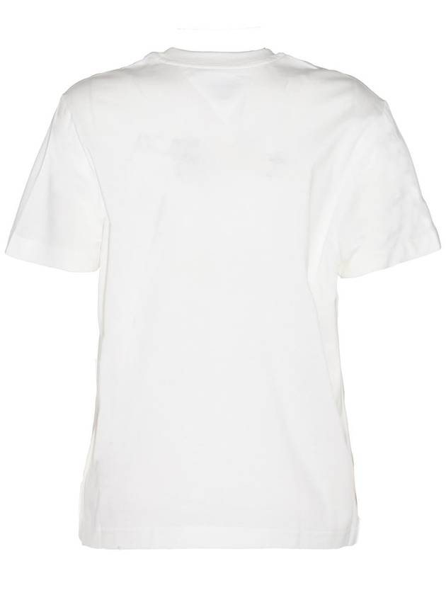 Cotton Short Sleeve T-Shirt White - BOTTEGA VENETA - BALAAN 4