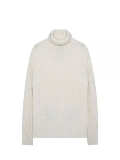 Wool Turtleneck White - TEN C - BALAAN 2