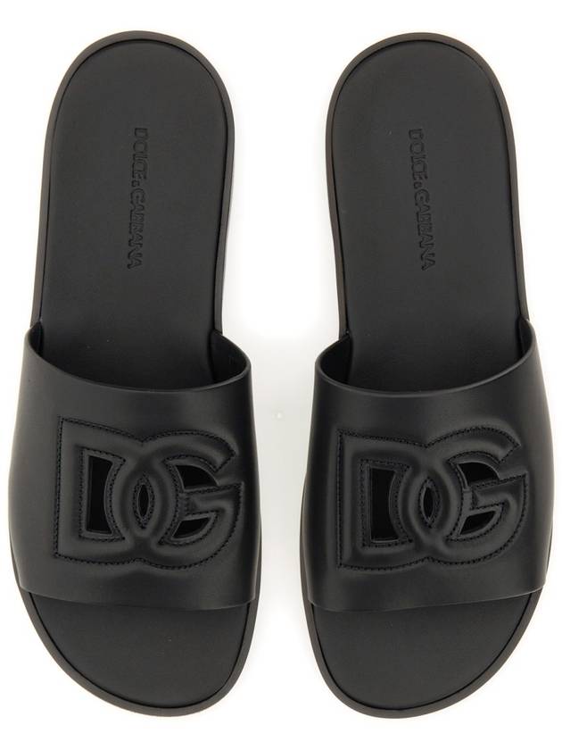 logo slippers A80397 AO602 80999 - DOLCE&GABBANA - BALAAN 4