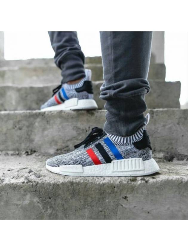 01BB2888 OriginalNMD Nomad R1 Prime KnitGrey Blue Black Red - ADIDAS ORIGINALS - BALAAN 1