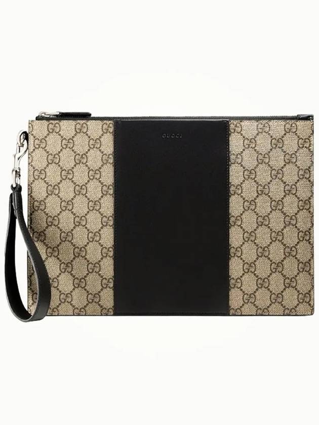 Eden Supreme Strap Clutch Bag Beige 779863 - GUCCI - BALAAN 1