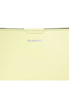 Women's Tangle Small Leather Shoulder Bag Lemon - JIL SANDER - BALAAN 9