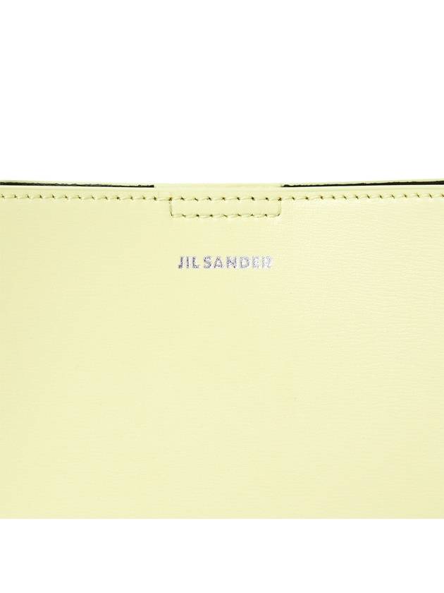 Women's Tangle Small Leather Shoulder Bag Lemon - JIL SANDER - BALAAN 9