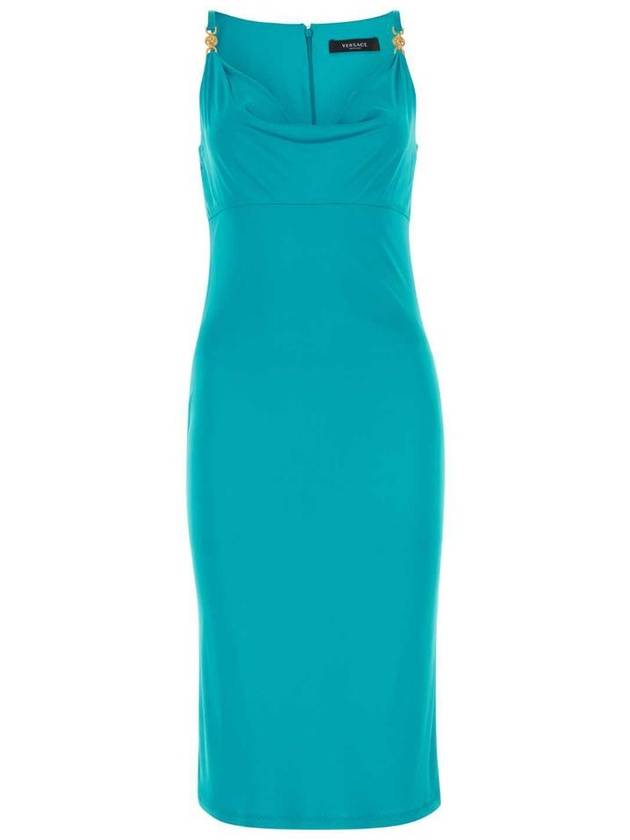 midi dress 1008745 1A00572 1V940 - VERSACE - BALAAN 2