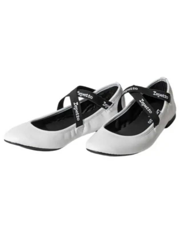 Women Joana Mary Jane Flats White - REPETTO - BALAAN 2