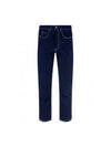 Men's Mid Rise Straight Jeans Navy - MARNI - BALAAN 1