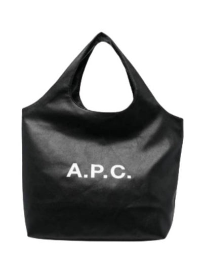 Ninon Logo Print Tote Bag Black - A.P.C. - BALAAN 2