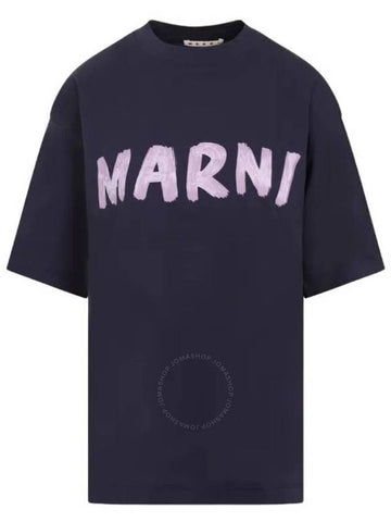 Marni Logo Organic Cotton T-Shirt, Brand Size 36 (US Size 4) - MARNI - BALAAN 1