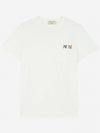 Double Fox Head Patch Classic Short Sleeve T-Shirt Anthracite - MAISON KITSUNE - BALAAN 5