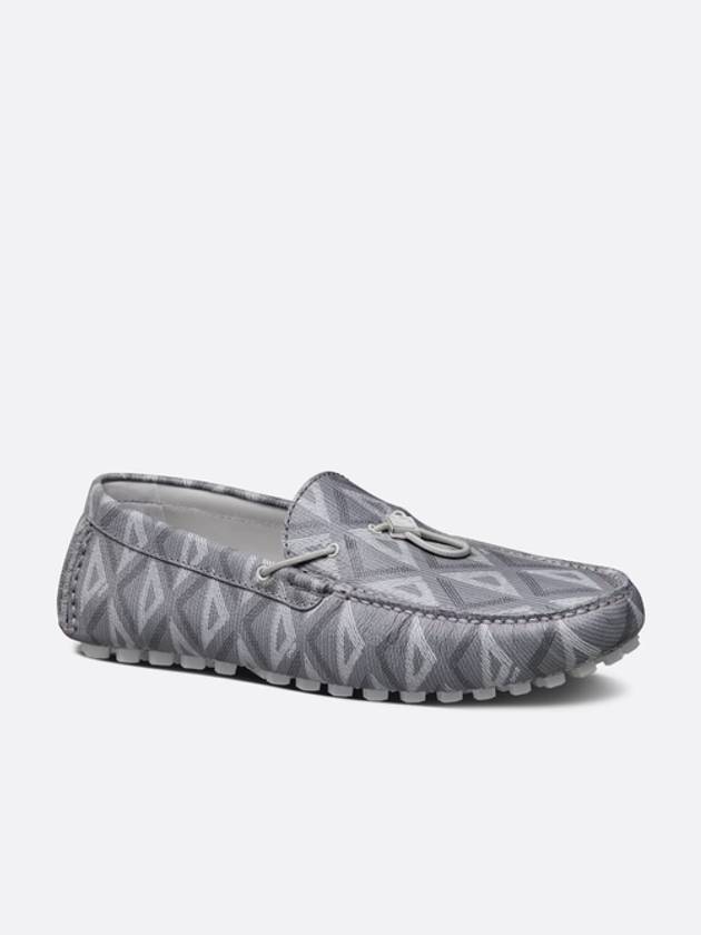 CD Diamond Drawstring Loafers Grey - DIOR - BALAAN 2