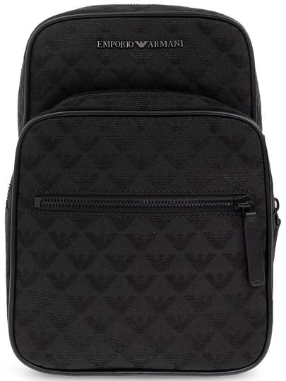 Lettering Logo Monogram Jacquard Backpack Y4O419Y022V - EMPORIO ARMANI - BALAAN 2