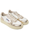 Medalist Low Top Sneakers Platinum White - AUTRY - BALAAN 4