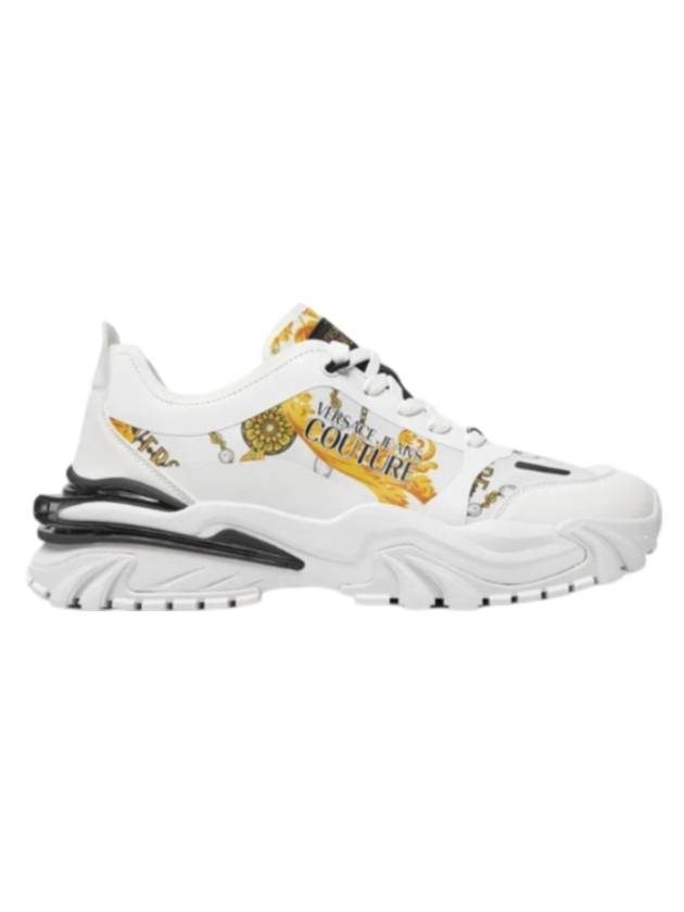 Trail Trek Low-Top Sneakers White - VERSACE - BALAAN 1