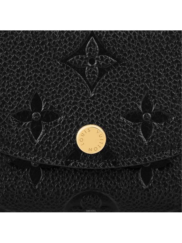 Rosalie Monogram Coin Purse Black - LOUIS VUITTON - BALAAN 5