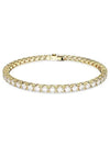 Matrix Crystal Tennis Bracelet Gold - SWAROVSKI - BALAAN 3