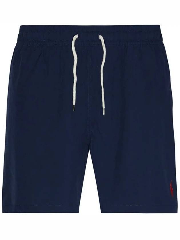 Embroidered Pony Logo Traveler Swim Pants Navy - POLO RALPH LAUREN - BALAAN 3