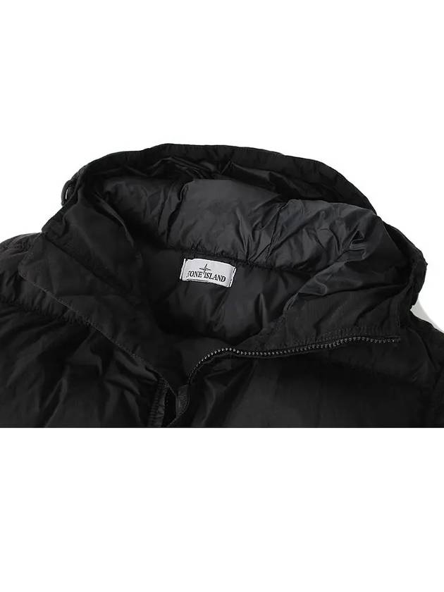 Crinkle Reps Re-Nylon Down Padding Black - STONE ISLAND - BALAAN 4