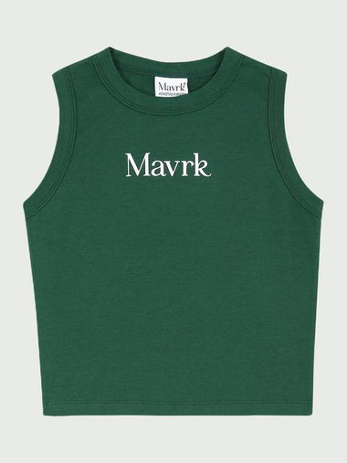 Women's Daily Crop Sleeveless Green - MAVRK - BALAAN 1