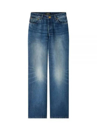 Elisabeth Straight Wide Jean Blue - A.P.C. - BALAAN 2