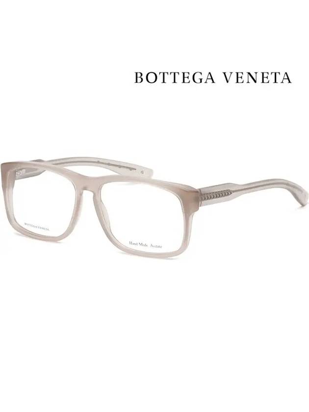 Glasses frame BV177 LTF square horn frame - BOTTEGA VENETA - BALAAN 4