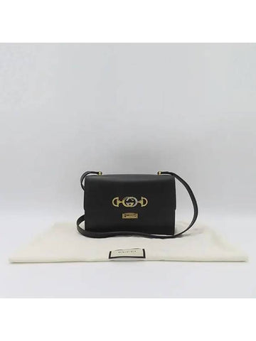 576388 Black color Zumi small S shoulder bag and cross - GUCCI - BALAAN 1