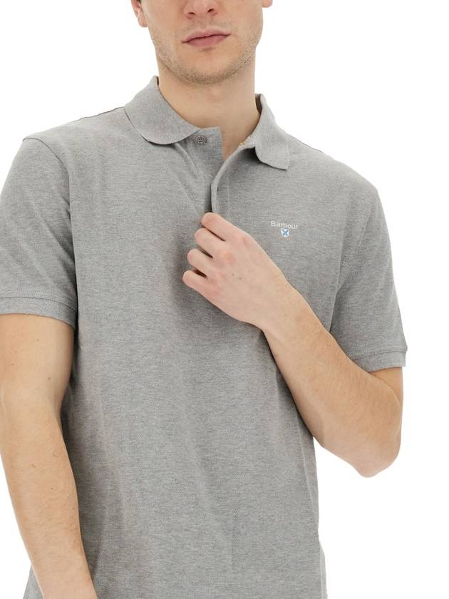 Polo T-Shirt MML0358 GY52 GRAY - BARBOUR - BALAAN 4