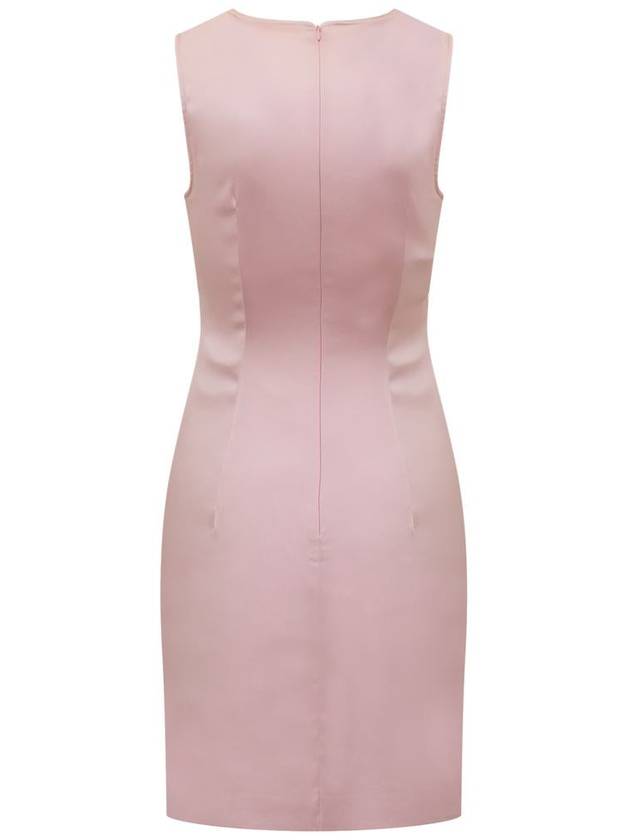 Boutique Midi Dress 04011123 0223 PINK - MOSCHINO - BALAAN 3