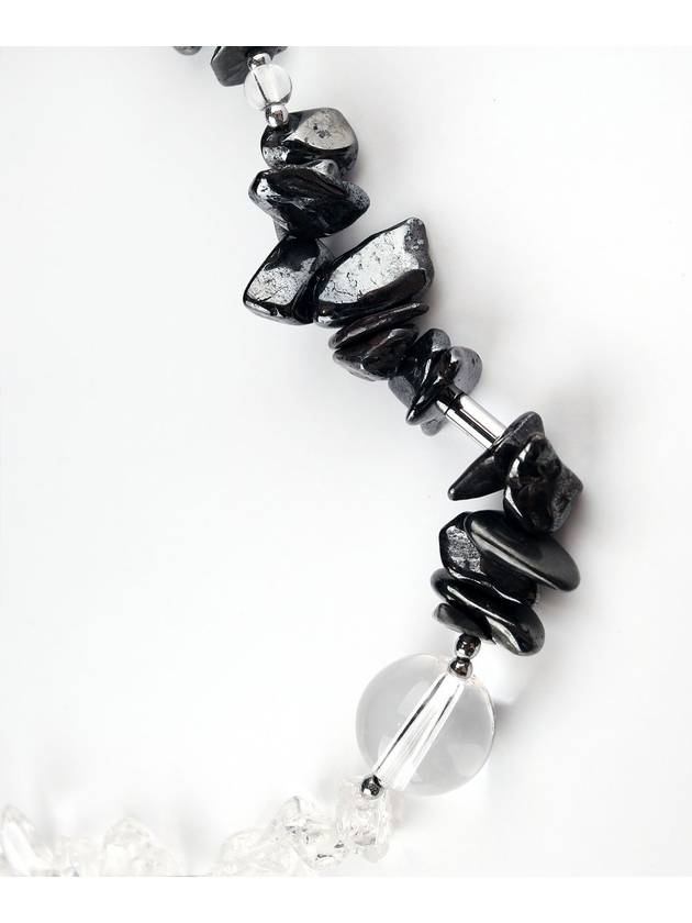 Necklace AUBE Hematite Crystal - RUBATI - BALAAN 4