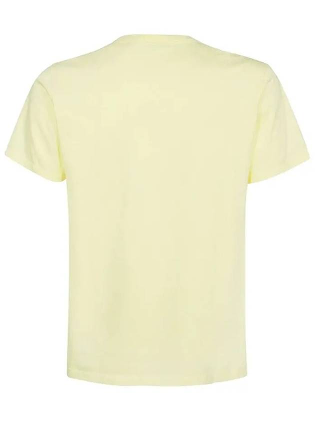 Fox Head Patch Classic Short Sleeve T-Shirt Light Yellow - MAISON KITSUNE - BALAAN 4