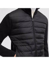 Padded wool cardigan black - MONCLER - BALAAN 7