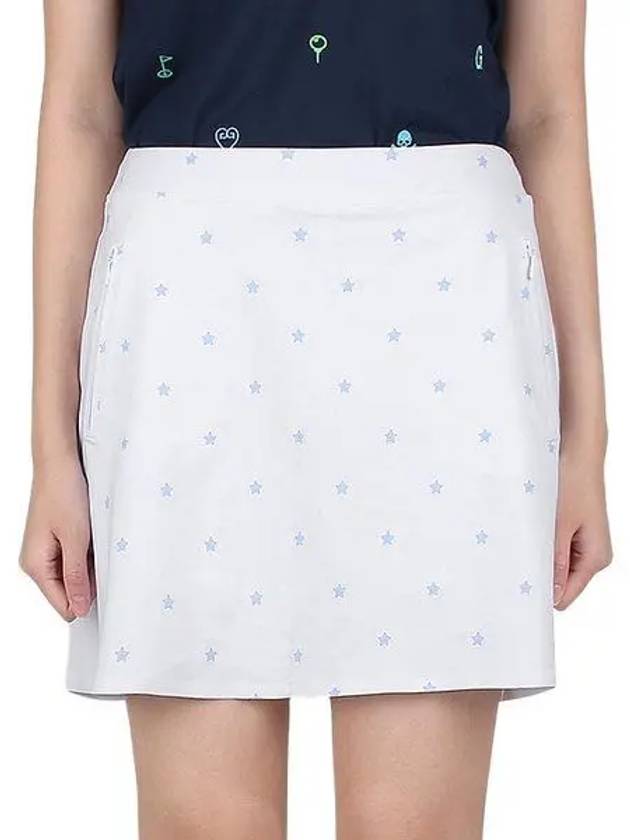 Women's Star A-Line Skirt Snow - G/FORE - BALAAN 2