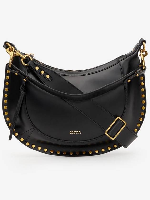 Naoko Studded Leather Shoulder Bag Black - ISABEL MARANT - BALAAN 2