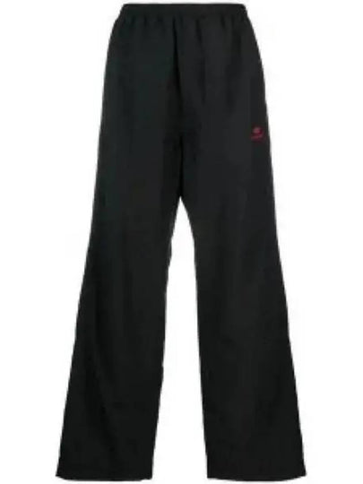 Women's Logo Nylon Wide Track Pants Black - BALENCIAGA - BALAAN 2