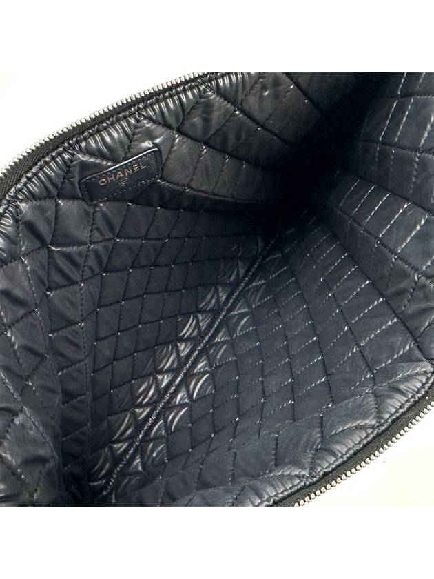 Lambskin Boy Clutch Large - CHANEL - BALAAN 8