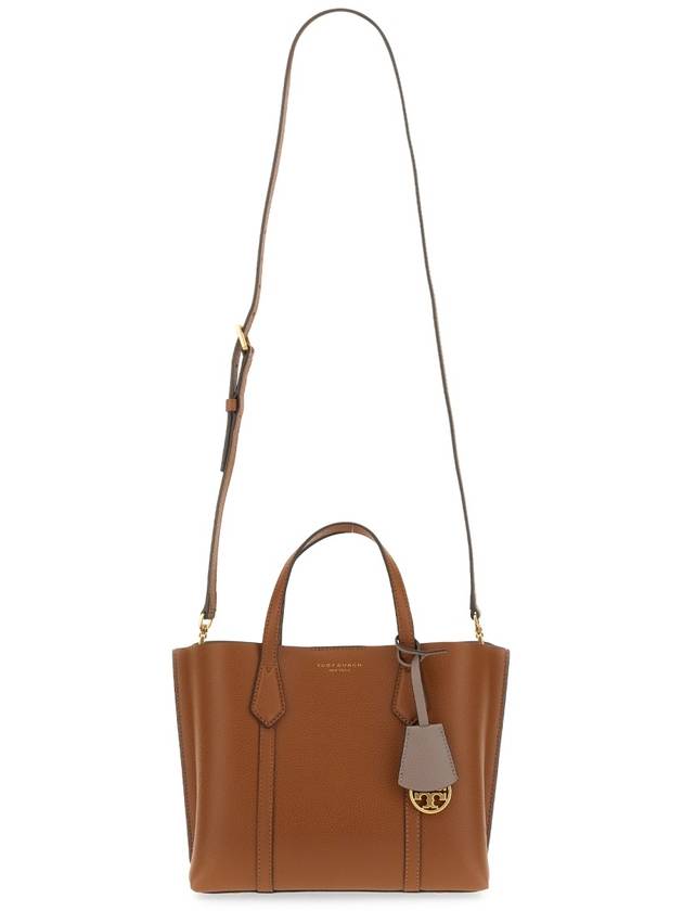 Perry Triple Compartment Small Tote Bag Light Umber - TORY BURCH - BALAAN 5