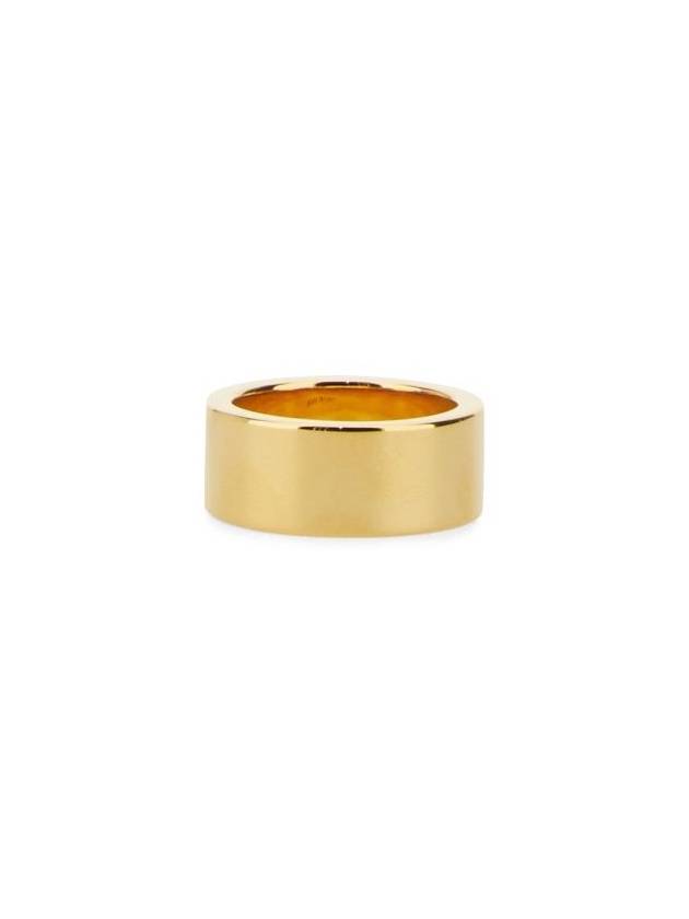 Men's Numeric Minimal Signature Ring Gold - MAISON MARGIELA - BALAAN 4