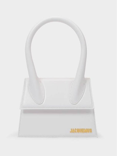 Le Chiquito Moyen Bag - Jacquemus - White - Leather - JACQUEMUS - BALAAN 1