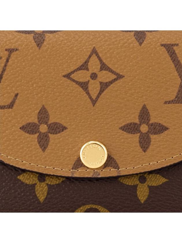 Rosalie Monogram Reverse Coin Wallet Brown - LOUIS VUITTON - BALAAN 5