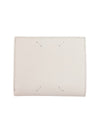 Stitch Logo Zipper Half Wallet White - MAISON MARGIELA - BALAAN 2