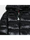 logo patch BAYARD short down hood padded jacket black 1A00083 5963V 999 - MONCLER - BALAAN 4