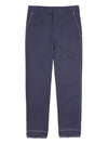 Thick Cotton Canvas Gardener's Slacks Navy - DIOR - BALAAN 2