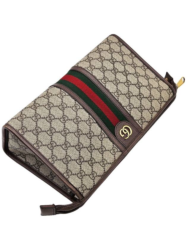 Gucci 598234 GG Supreme Canvas WEB Ophidia Cosmetic Case Pouch - GUCCI - BALAAN 4