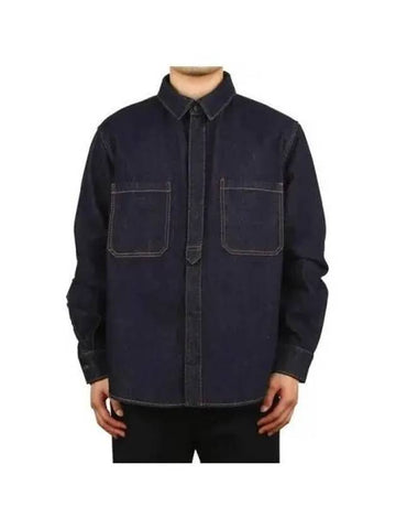 Logo embroidered denim shirt 271523 - VALENTINO - BALAAN 1