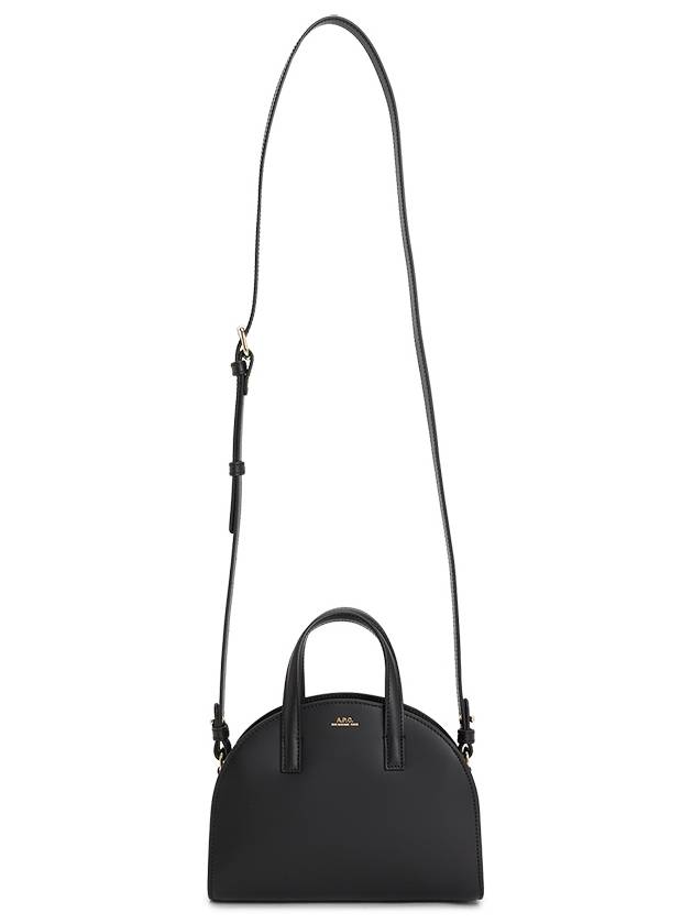 Demi Lune Small Tote Bag Black - A.P.C. - BALAAN 7