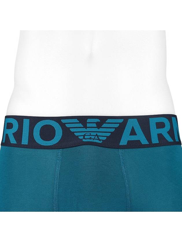 Mega Logo Stretch Cotton Trunk Underwear 111389 2F516 21932 - EMPORIO ARMANI - 6