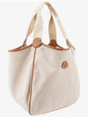 Nalani Canvas Tote Bag Beige - MONCLER - BALAAN 3