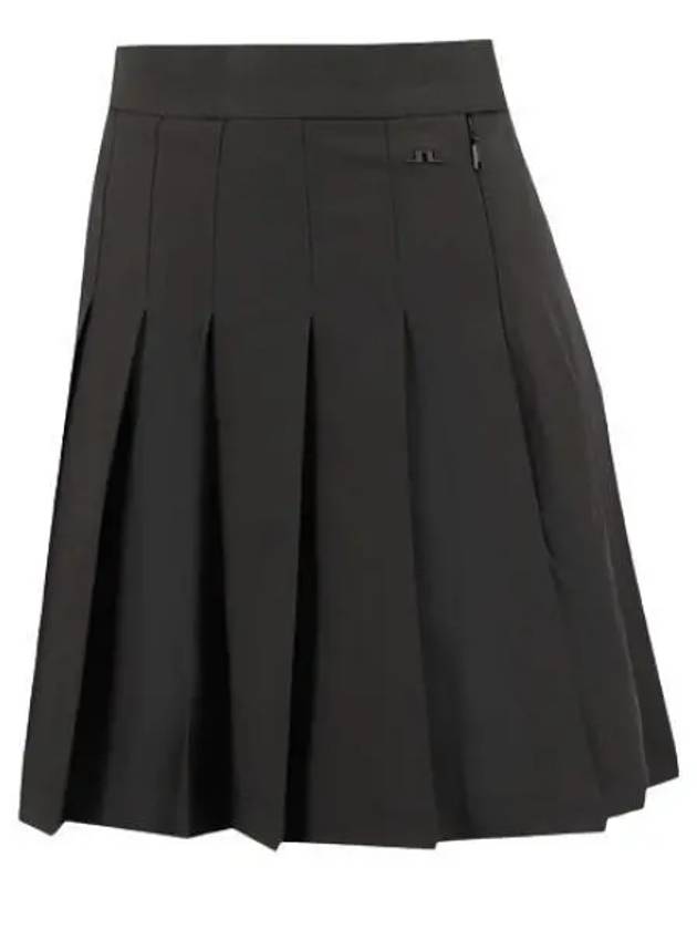 Women's Adina Golf Skirt Skirt Black - J.LINDEBERG - BALAAN 2